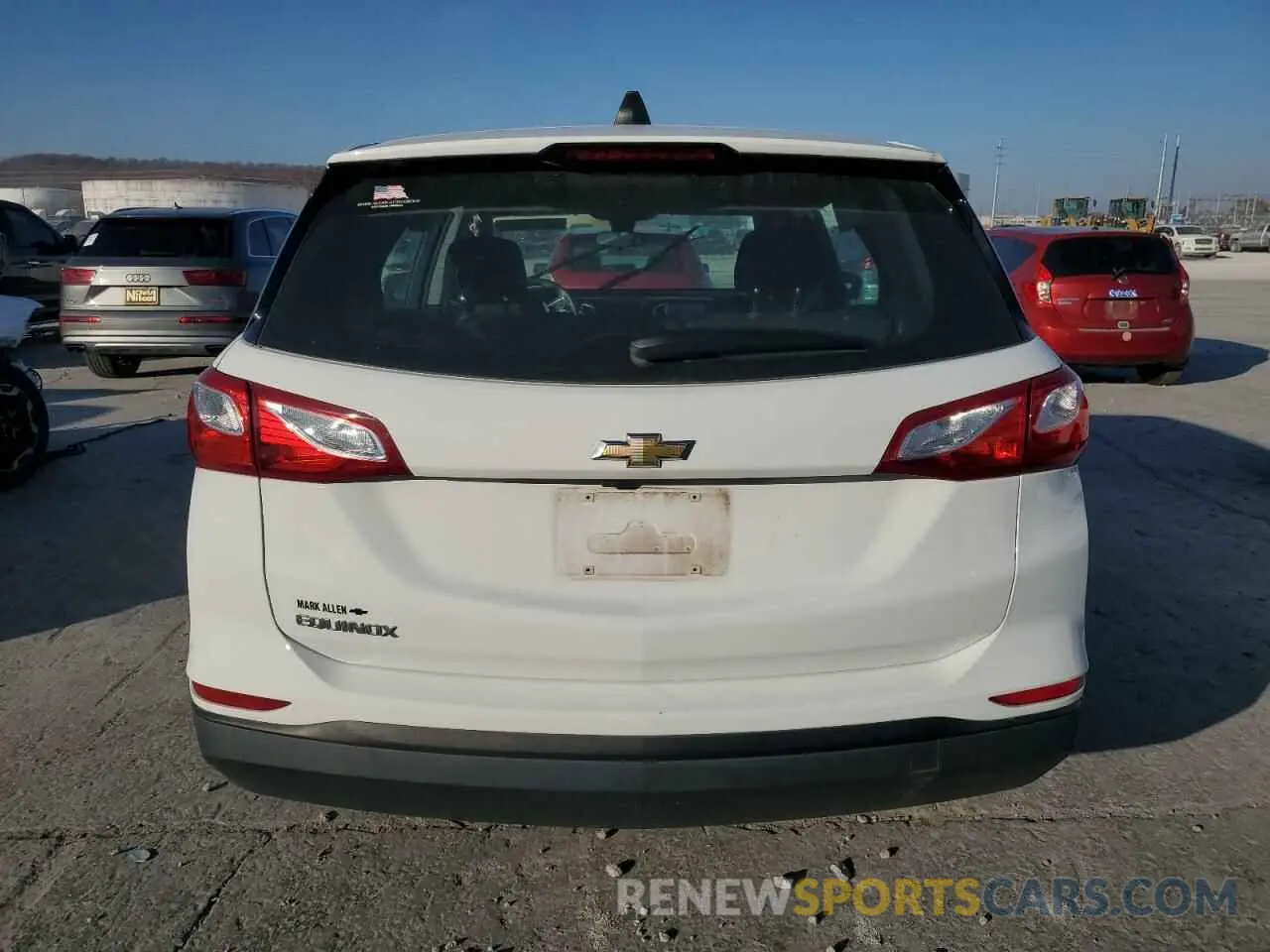 6 Photograph of a damaged car 2GNAXHEV1L6164489 CHEVROLET EQUINOX 2020
