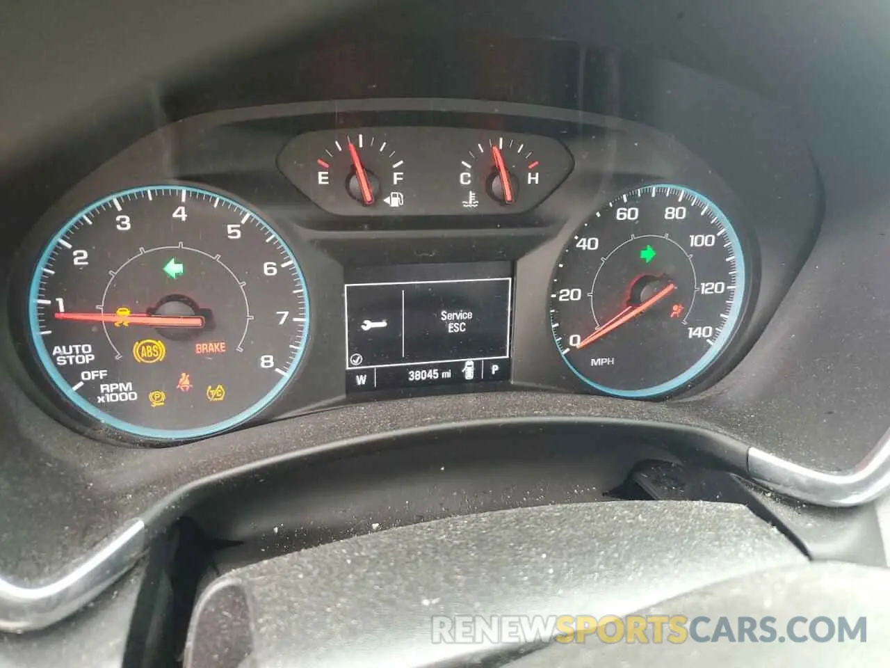 9 Photograph of a damaged car 2GNAXHEV1L6190249 CHEVROLET EQUINOX 2020
