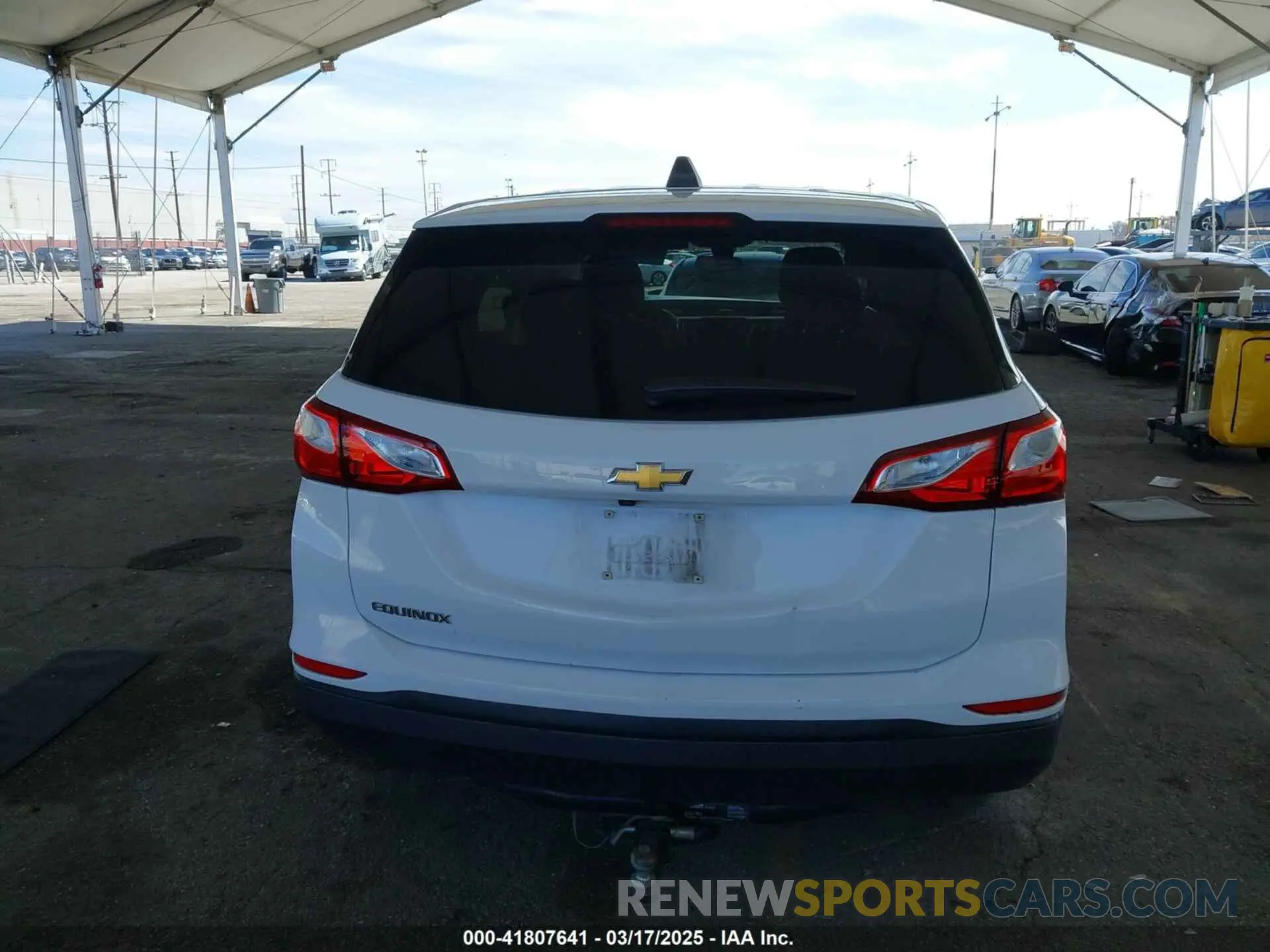 16 Photograph of a damaged car 2GNAXHEV2L6146602 CHEVROLET EQUINOX 2020