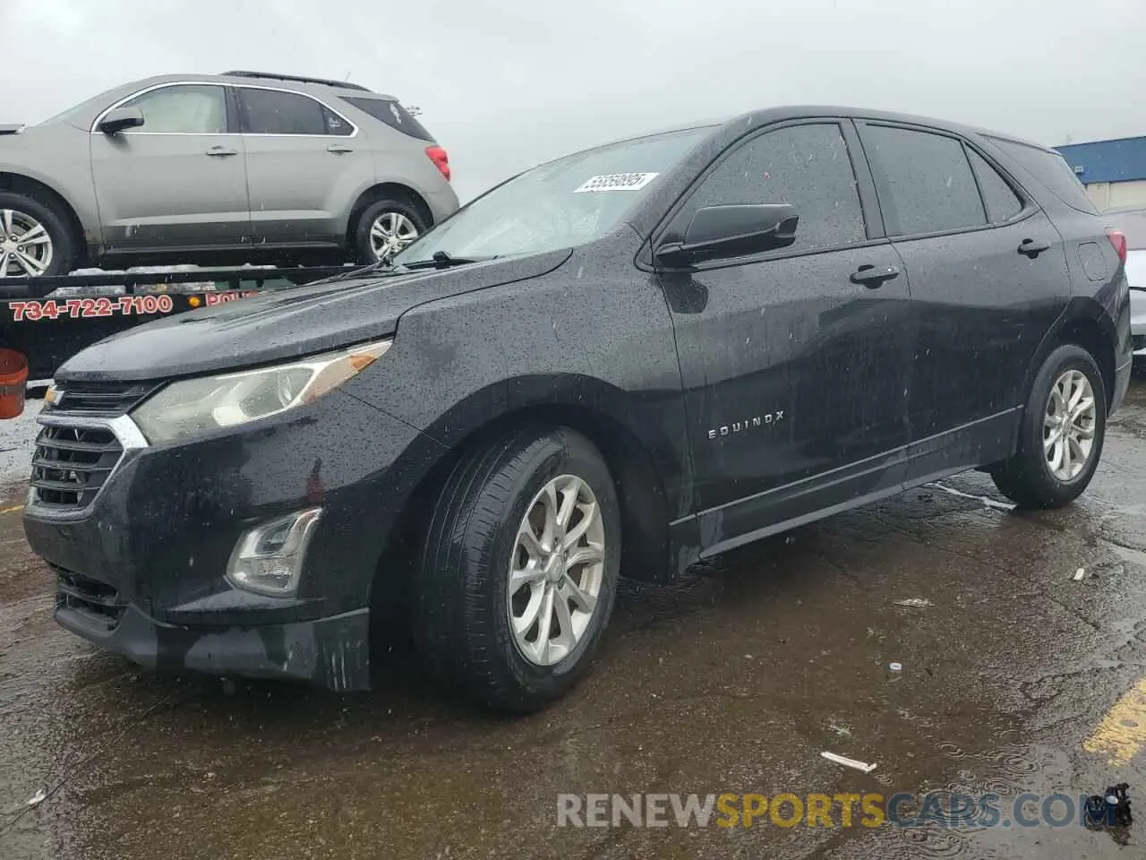 1 Photograph of a damaged car 2GNAXHEV2L6149578 CHEVROLET EQUINOX 2020