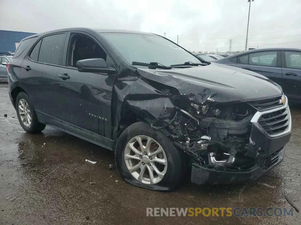 4 Photograph of a damaged car 2GNAXHEV2L6149578 CHEVROLET EQUINOX 2020