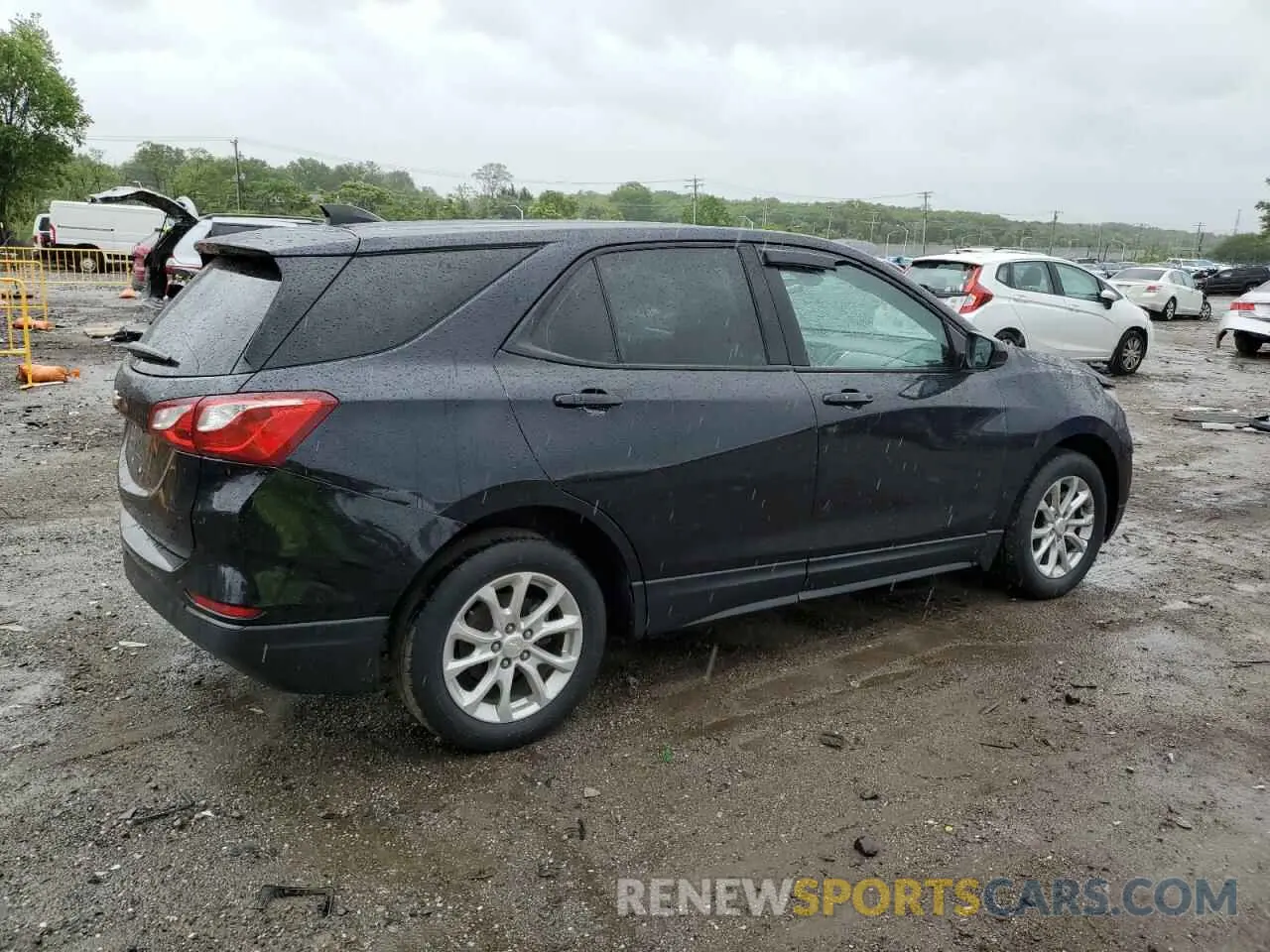 3 Photograph of a damaged car 2GNAXHEV3L6166566 CHEVROLET EQUINOX 2020