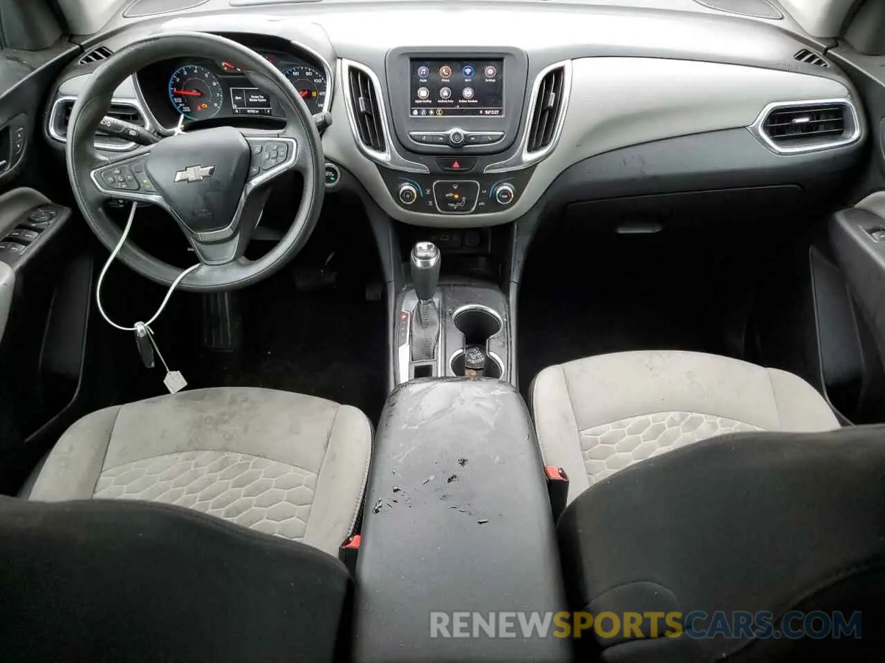 8 Photograph of a damaged car 2GNAXHEV3L6166566 CHEVROLET EQUINOX 2020