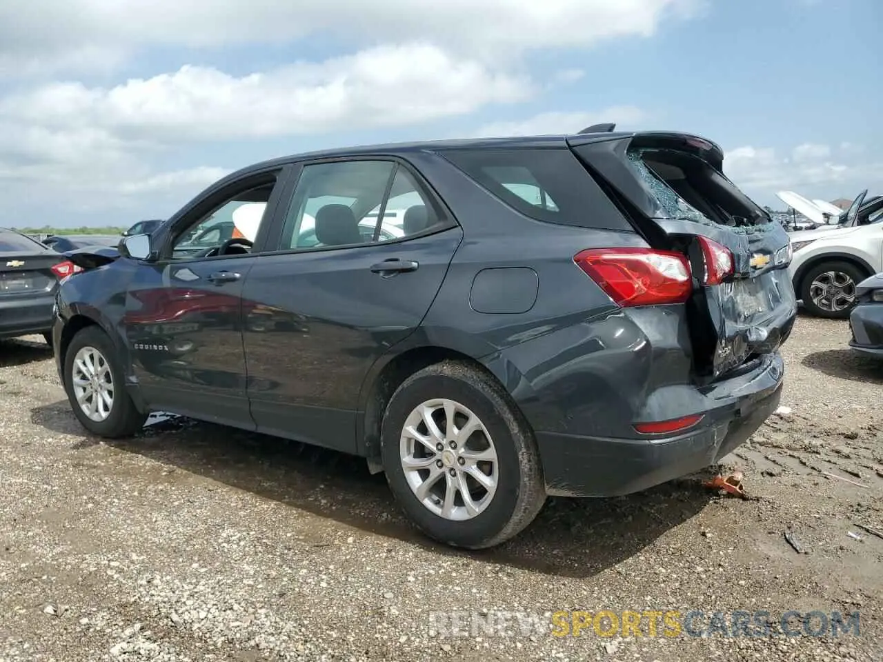 2 Photograph of a damaged car 2GNAXHEV3L6197722 CHEVROLET EQUINOX 2020