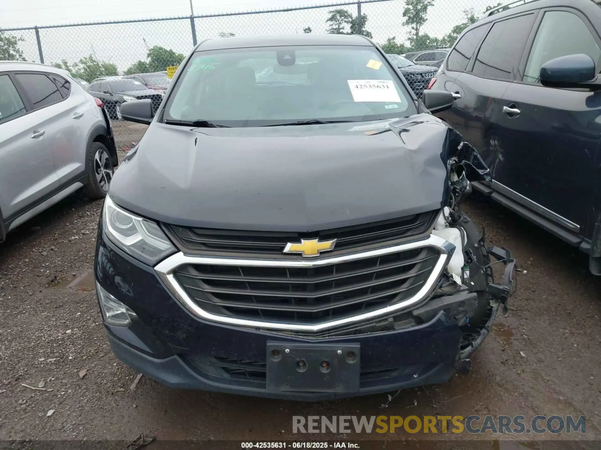 13 Photograph of a damaged car 2GNAXHEV3L6203356 CHEVROLET EQUINOX 2020