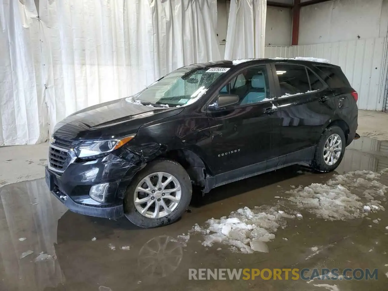 1 Photograph of a damaged car 2GNAXHEV3L6210582 CHEVROLET EQUINOX 2020