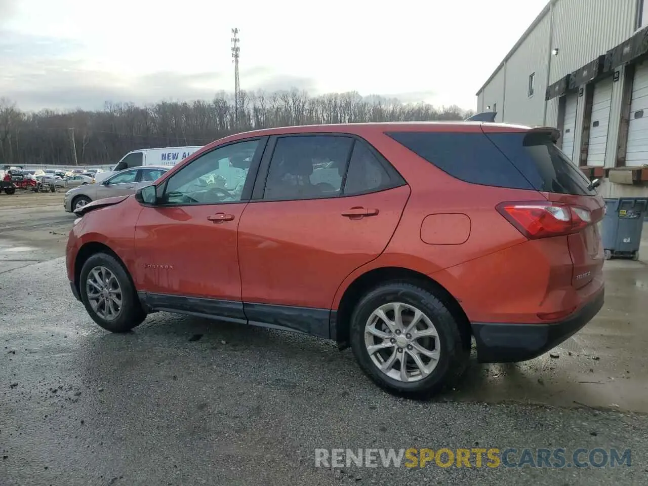 2 Photograph of a damaged car 2GNAXHEV3L6227026 CHEVROLET EQUINOX 2020