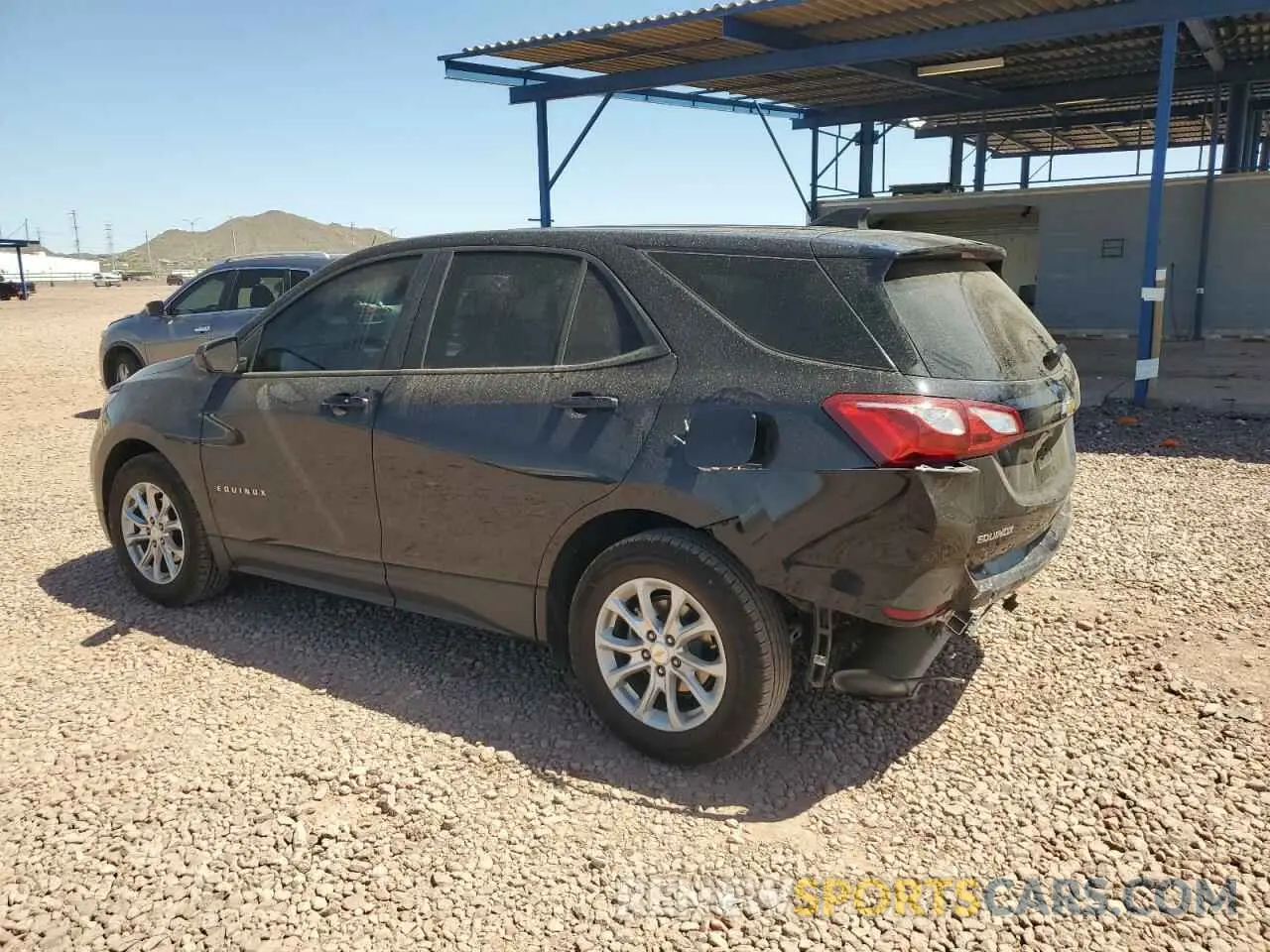 2 Photograph of a damaged car 2GNAXHEV3L6228631 CHEVROLET EQUINOX 2020