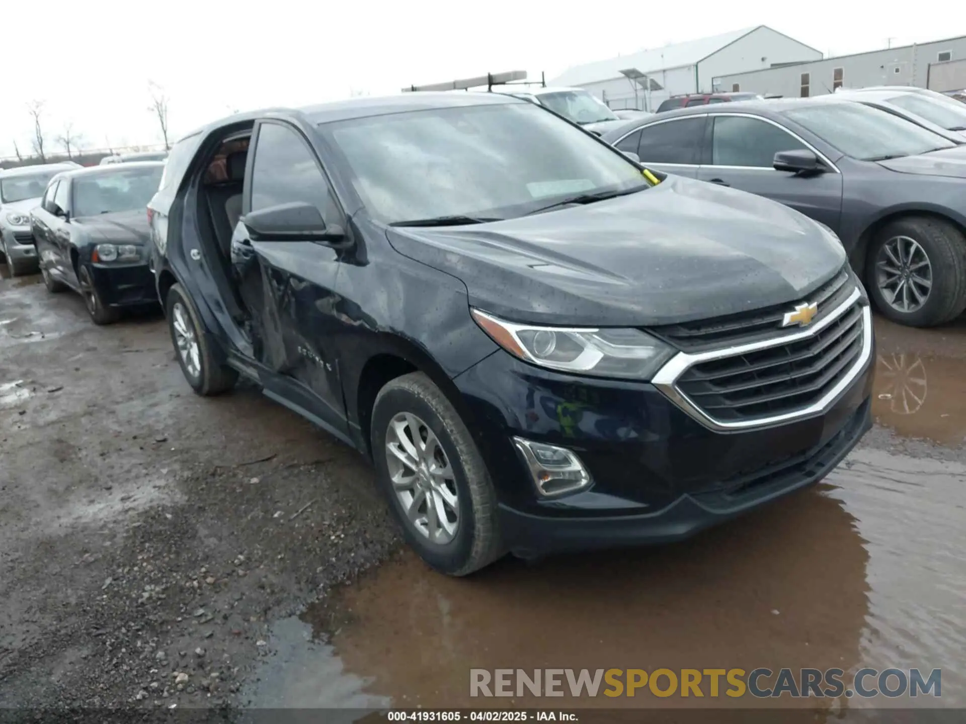 1 Photograph of a damaged car 2GNAXHEV3L6284987 CHEVROLET EQUINOX 2020