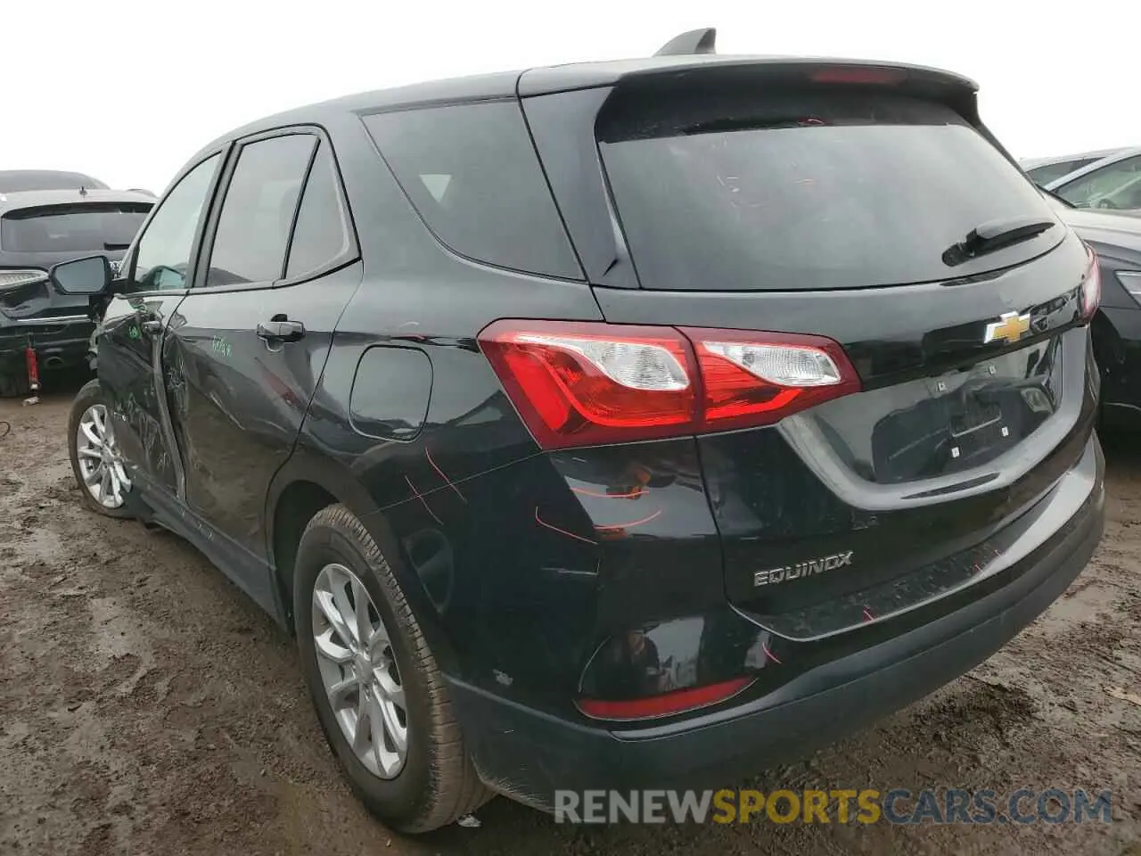 2 Photograph of a damaged car 2GNAXHEV4L6194389 CHEVROLET EQUINOX 2020