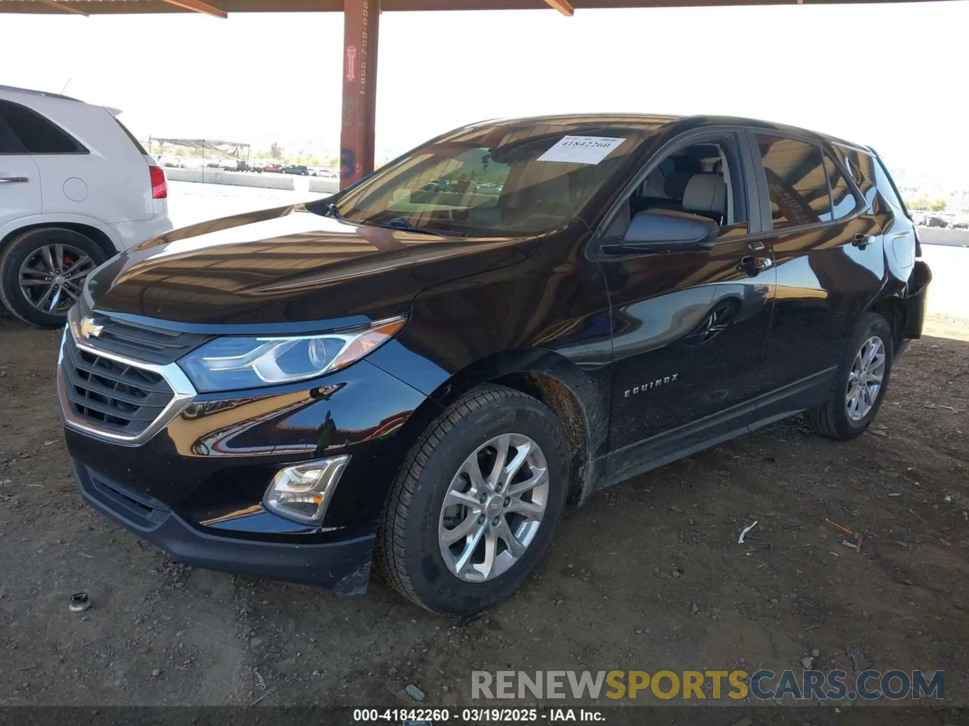 2 Photograph of a damaged car 2GNAXHEV4L6251819 CHEVROLET EQUINOX 2020