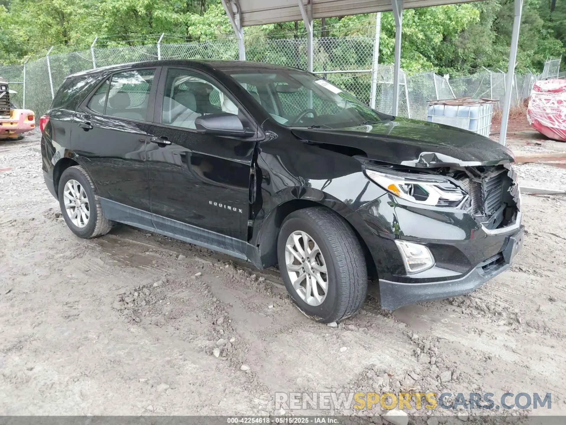 1 Photograph of a damaged car 2GNAXHEV4L6270953 CHEVROLET EQUINOX 2020