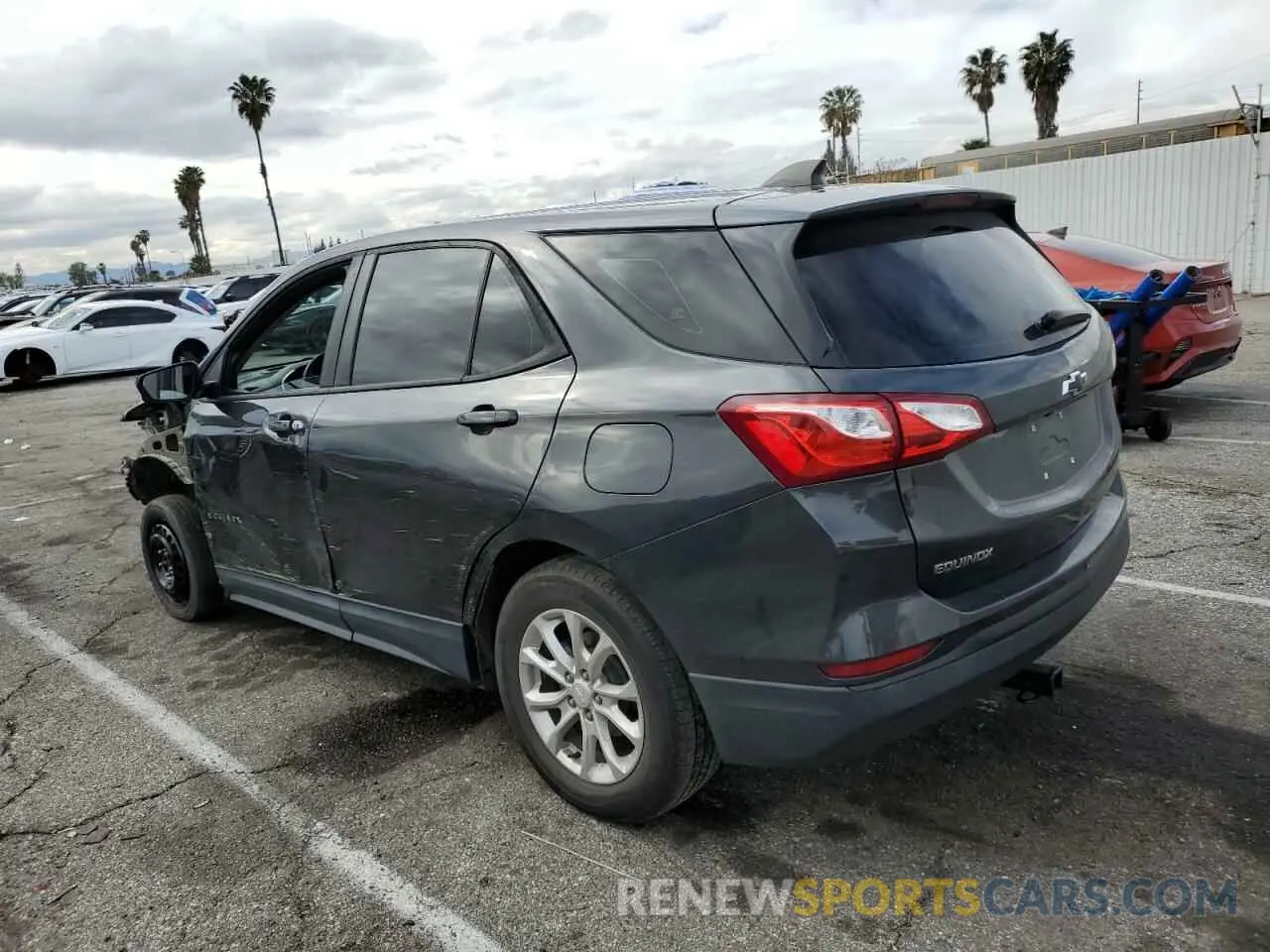 2 Photograph of a damaged car 2GNAXHEV4L6277921 CHEVROLET EQUINOX 2020