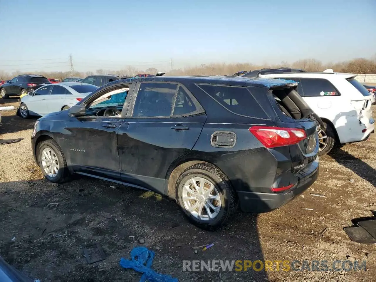 2 Photograph of a damaged car 2GNAXHEV5L6190741 CHEVROLET EQUINOX 2020