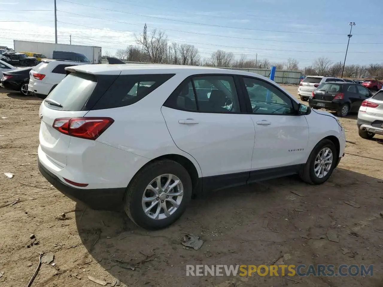 3 Photograph of a damaged car 2GNAXHEV5L6245849 CHEVROLET EQUINOX 2020