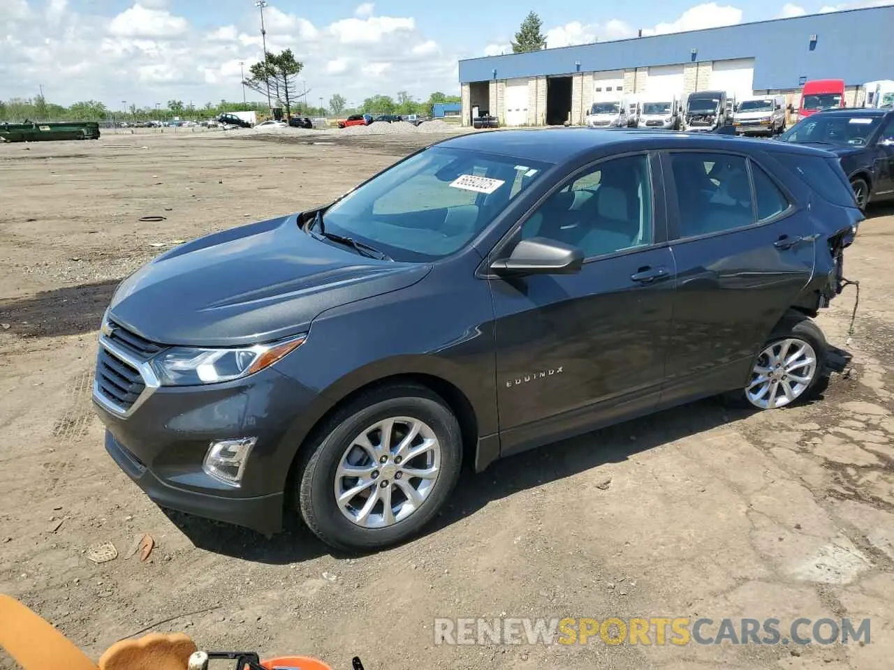 1 Photograph of a damaged car 2GNAXHEV5L6278804 CHEVROLET EQUINOX 2020