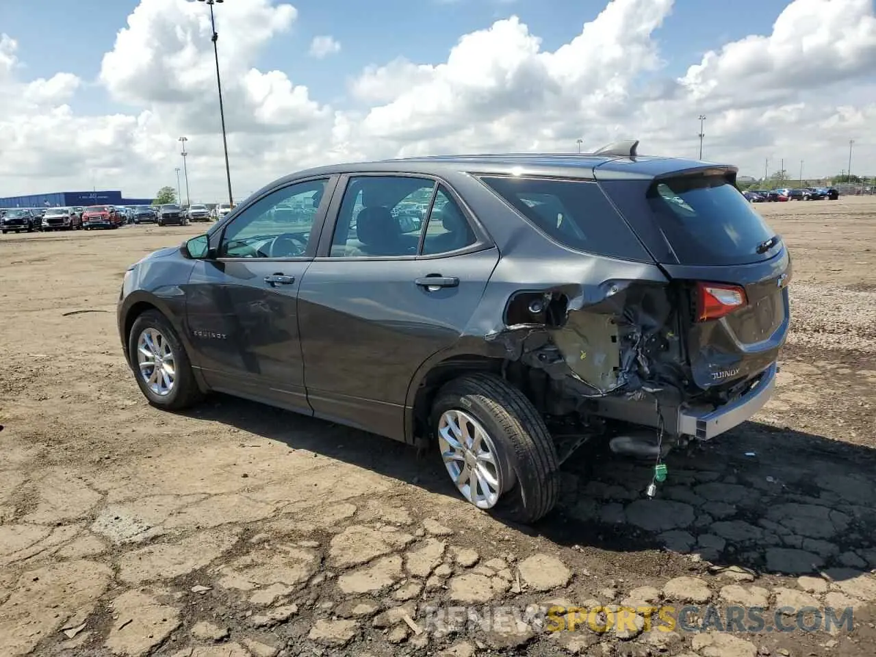 2 Photograph of a damaged car 2GNAXHEV5L6278804 CHEVROLET EQUINOX 2020