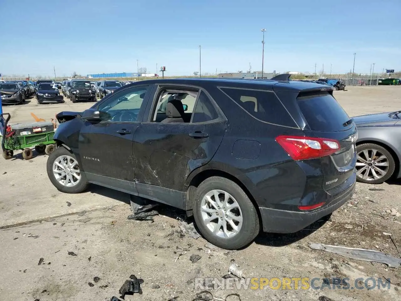 2 Photograph of a damaged car 2GNAXHEV5L6284585 CHEVROLET EQUINOX 2020