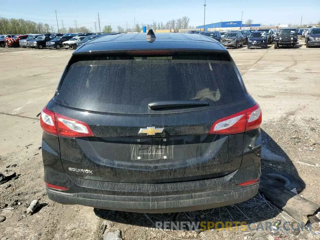 6 Photograph of a damaged car 2GNAXHEV5L6284585 CHEVROLET EQUINOX 2020