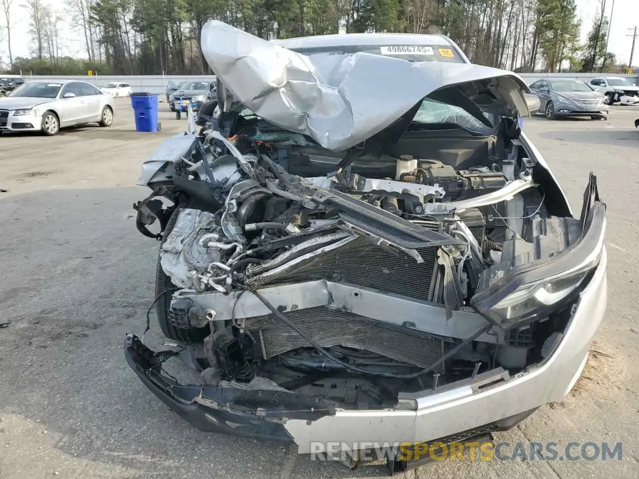 5 Photograph of a damaged car 2GNAXHEV6L6171261 CHEVROLET EQUINOX 2020
