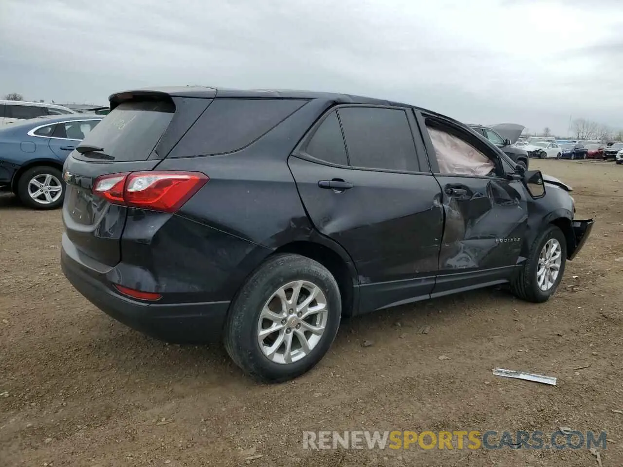 3 Photograph of a damaged car 2GNAXHEV6L6181708 CHEVROLET EQUINOX 2020
