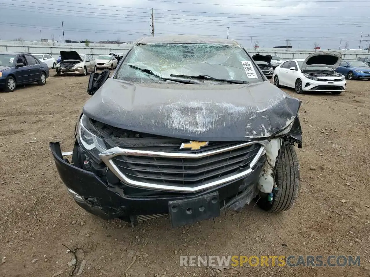 5 Photograph of a damaged car 2GNAXHEV6L6181708 CHEVROLET EQUINOX 2020