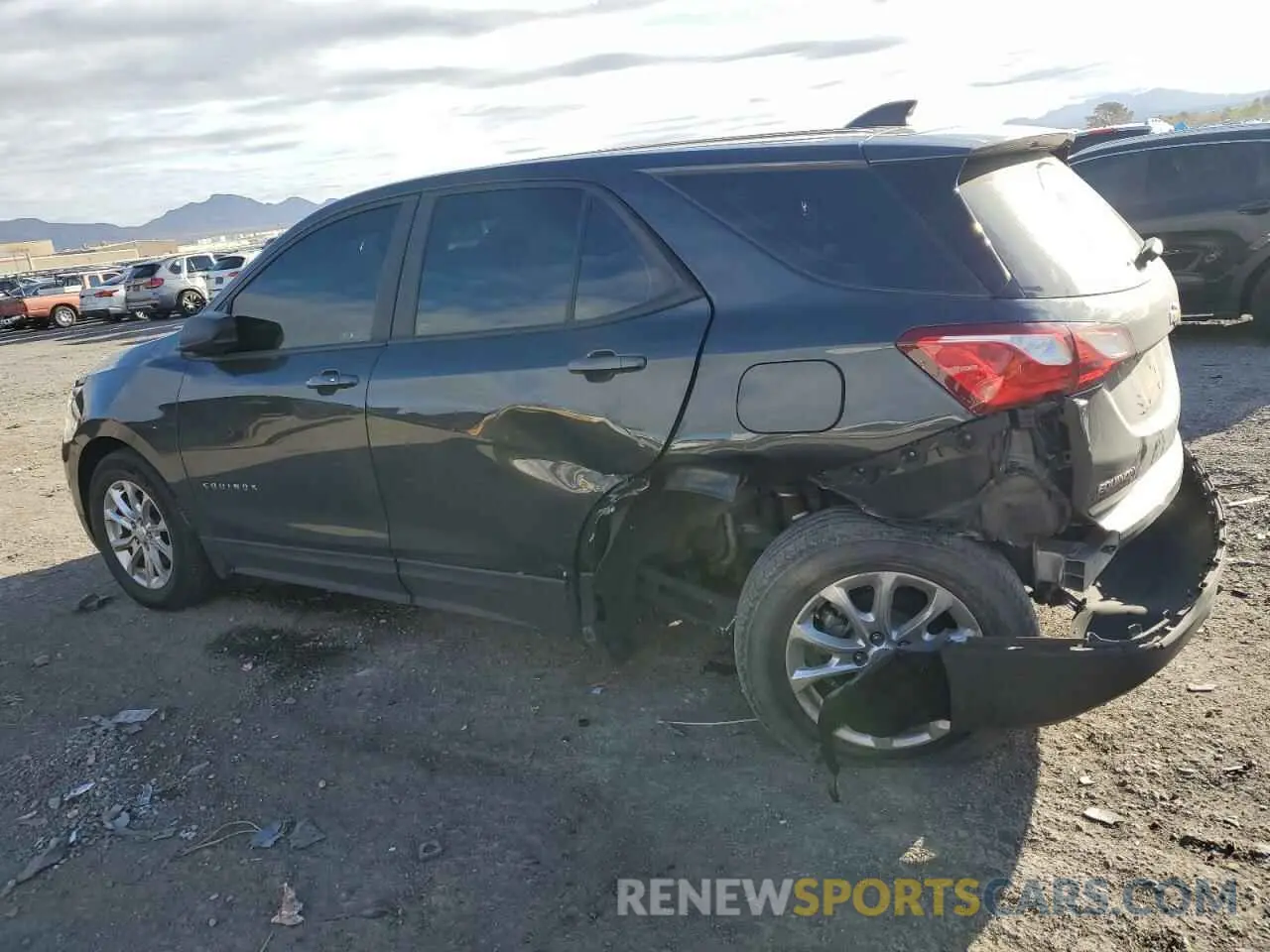 2 Photograph of a damaged car 2GNAXHEV6L6273563 CHEVROLET EQUINOX 2020