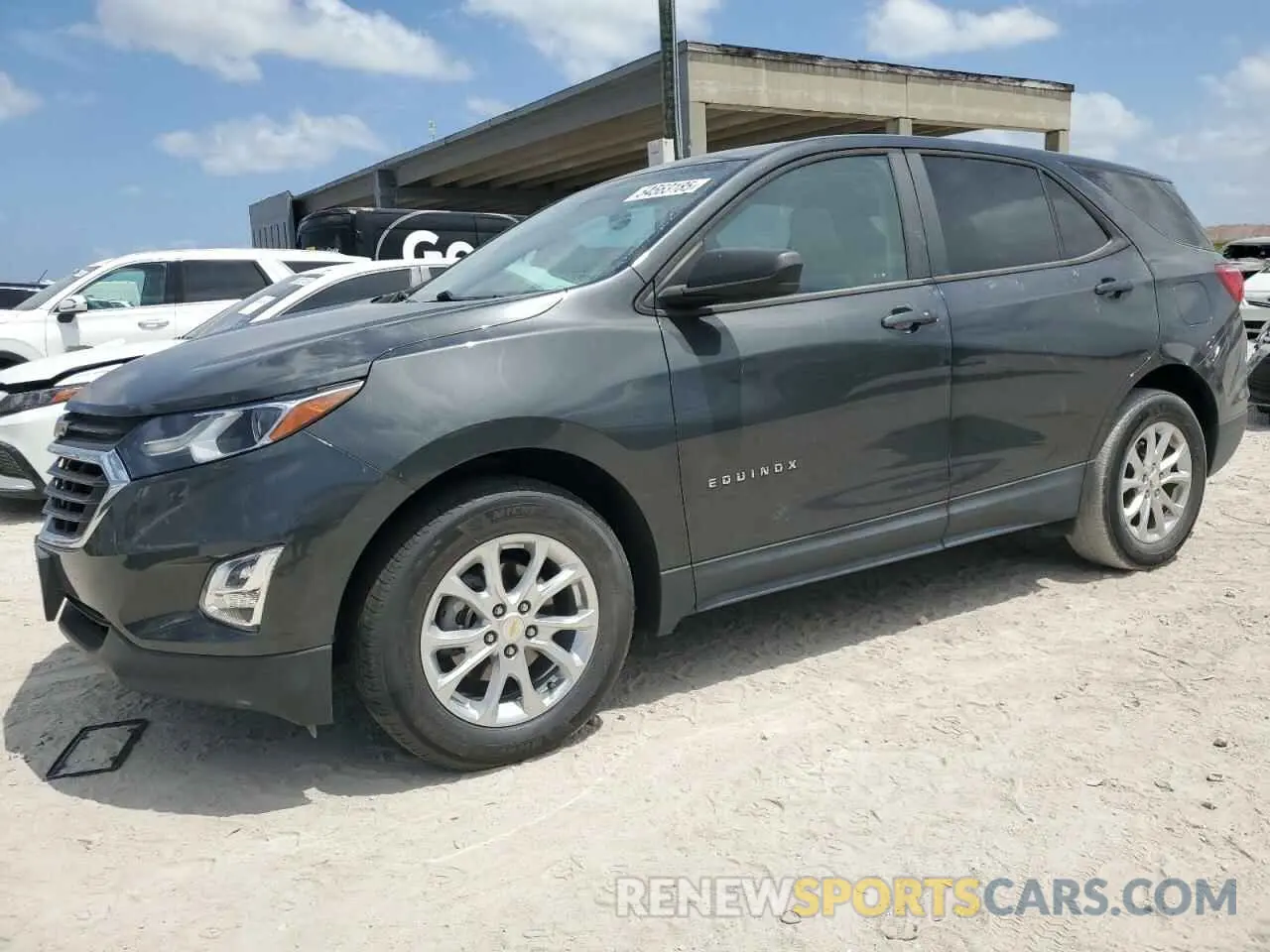 1 Photograph of a damaged car 2GNAXHEV6L6279072 CHEVROLET EQUINOX 2020