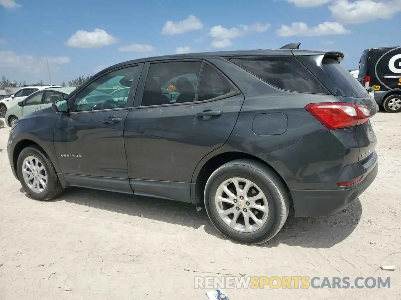 2 Photograph of a damaged car 2GNAXHEV6L6279072 CHEVROLET EQUINOX 2020