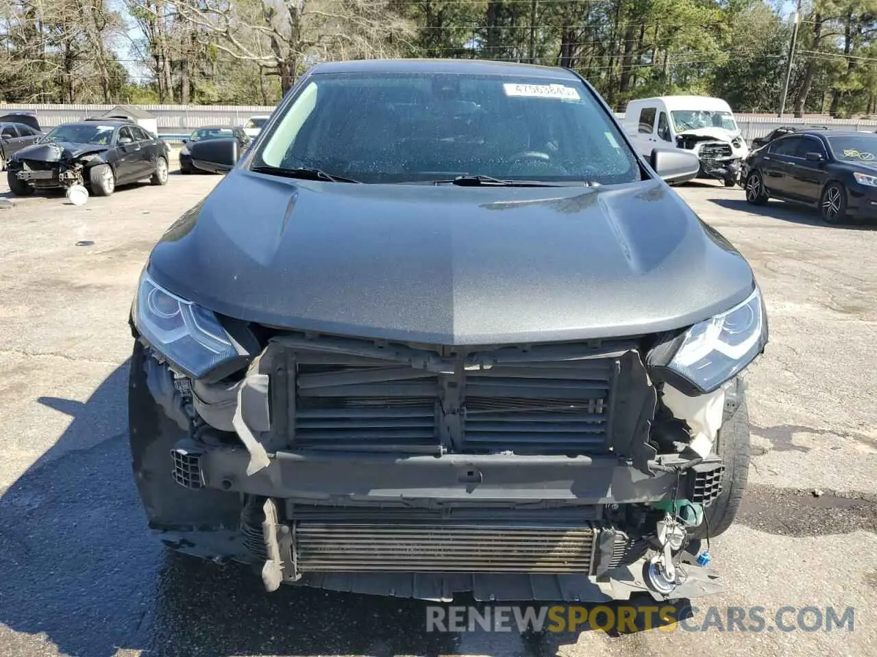 5 Photograph of a damaged car 2GNAXHEV6L6279847 CHEVROLET EQUINOX 2020