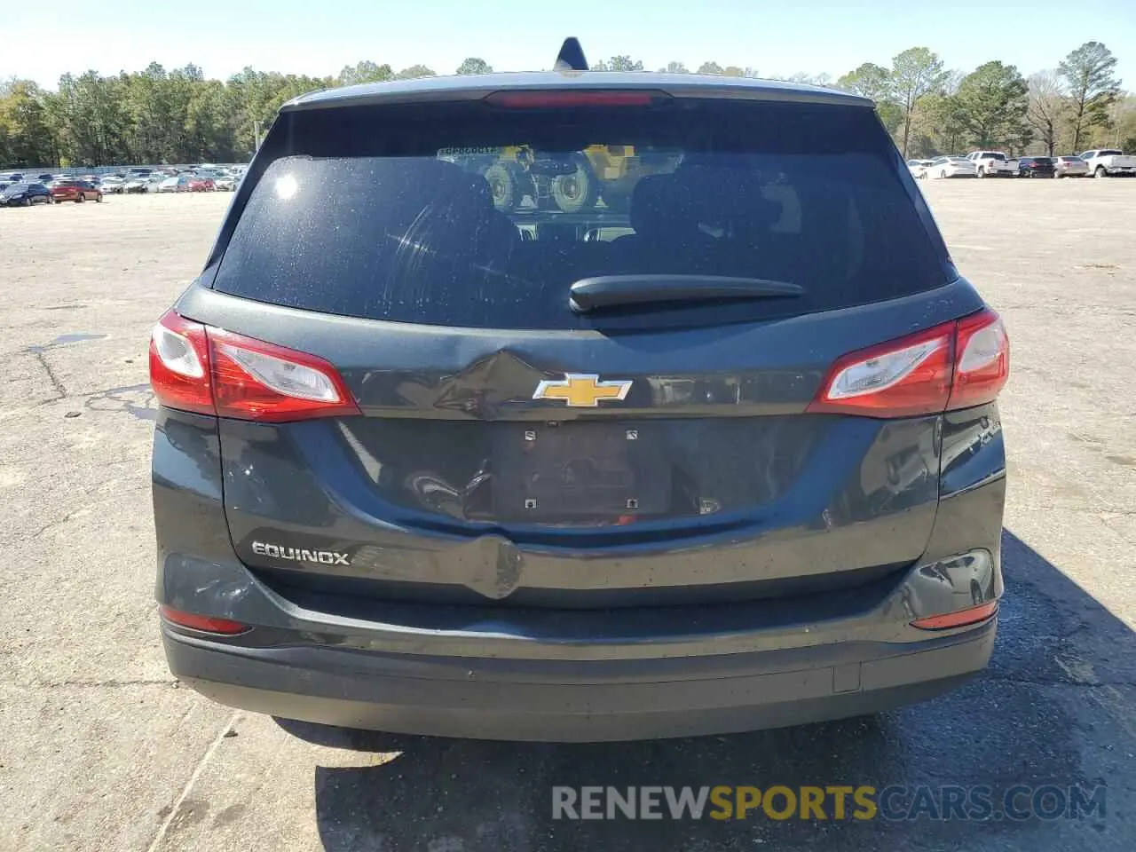 6 Photograph of a damaged car 2GNAXHEV6L6279847 CHEVROLET EQUINOX 2020