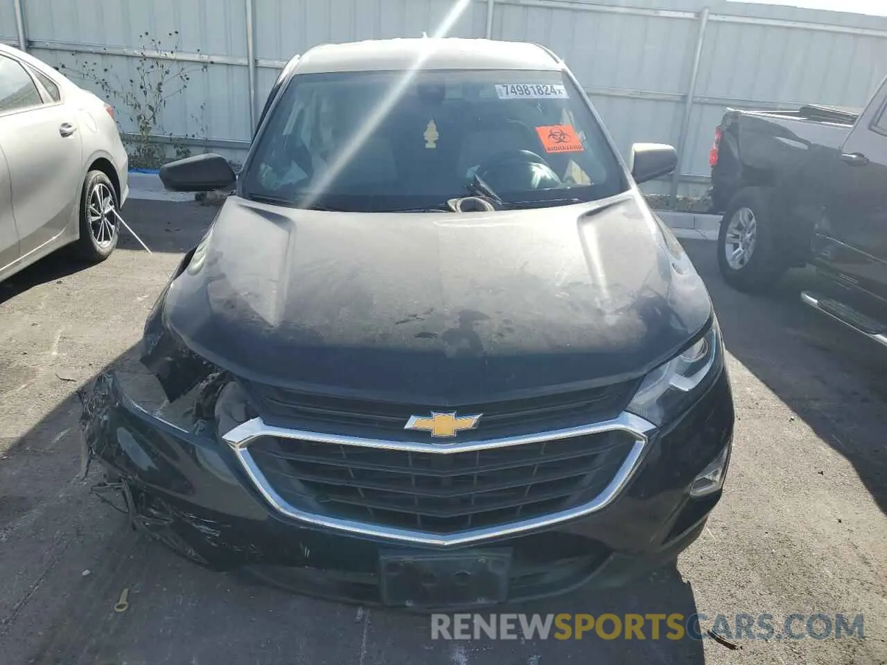 5 Photograph of a damaged car 2GNAXHEV7L6186397 CHEVROLET EQUINOX 2020