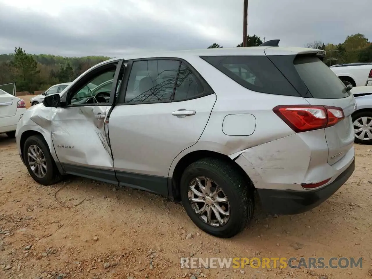 2 Photograph of a damaged car 2GNAXHEV8L6101079 CHEVROLET EQUINOX 2020