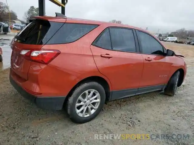 3 Photograph of a damaged car 2GNAXHEV8L6112227 CHEVROLET EQUINOX 2020