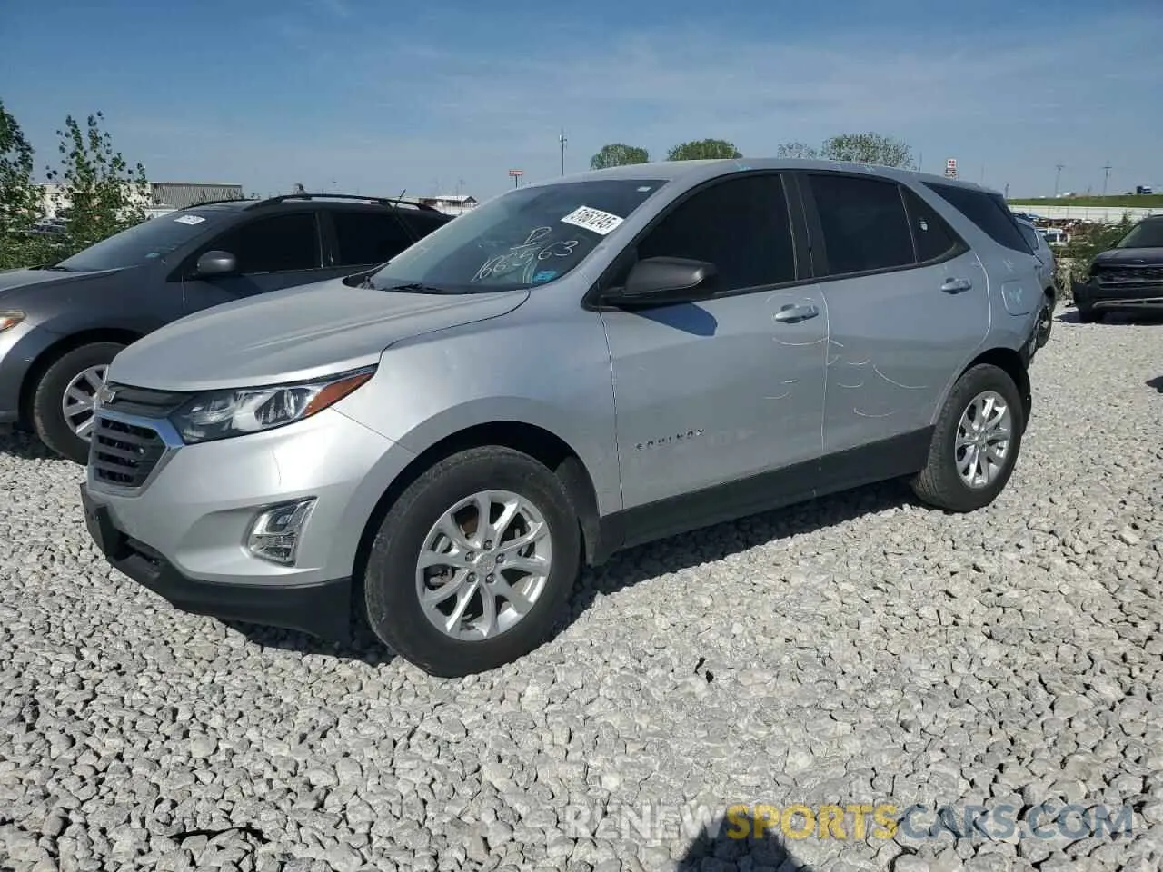 1 Photograph of a damaged car 2GNAXHEV8L6166563 CHEVROLET EQUINOX 2020