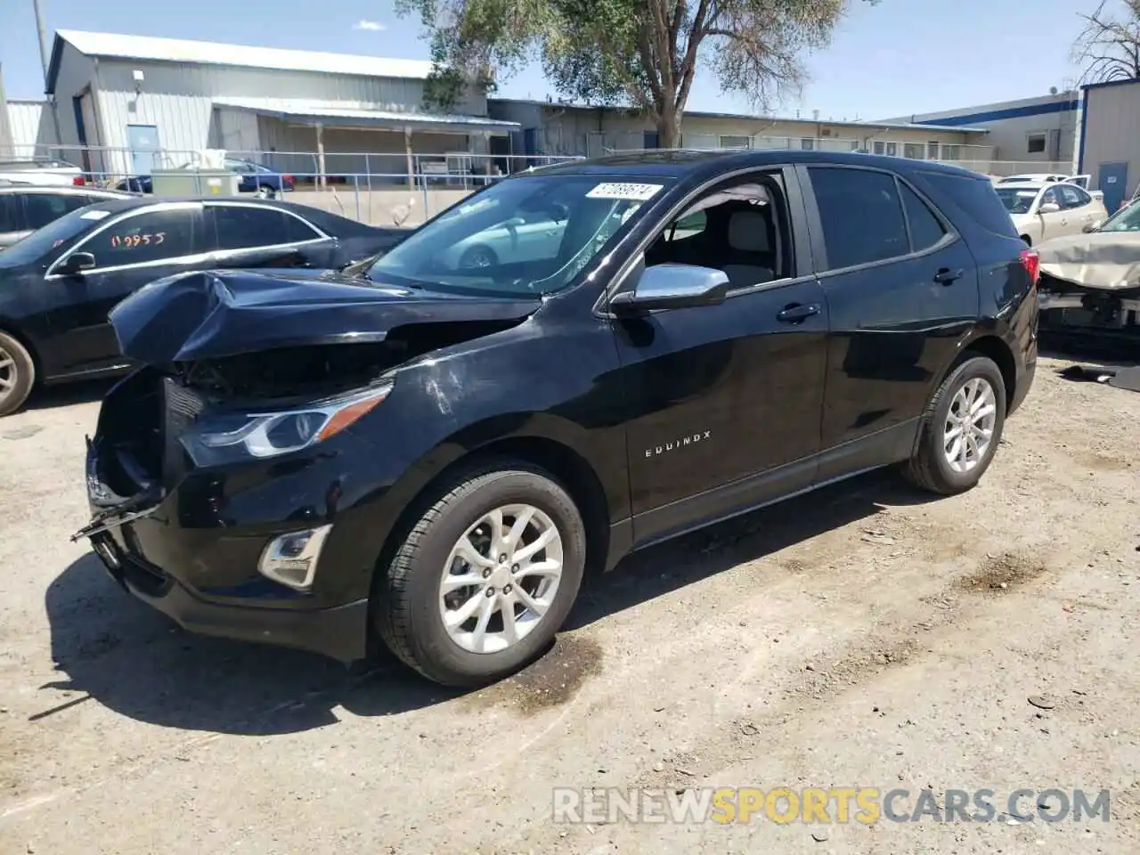 1 Photograph of a damaged car 2GNAXHEV8L6176171 CHEVROLET EQUINOX 2020