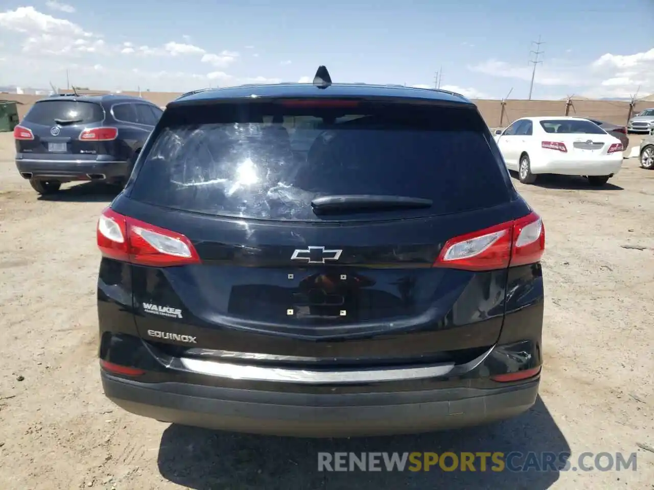 6 Photograph of a damaged car 2GNAXHEV8L6176171 CHEVROLET EQUINOX 2020