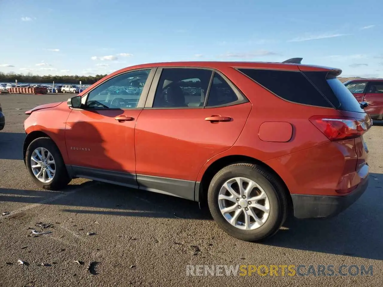 2 Photograph of a damaged car 2GNAXHEV9L6150551 CHEVROLET EQUINOX 2020