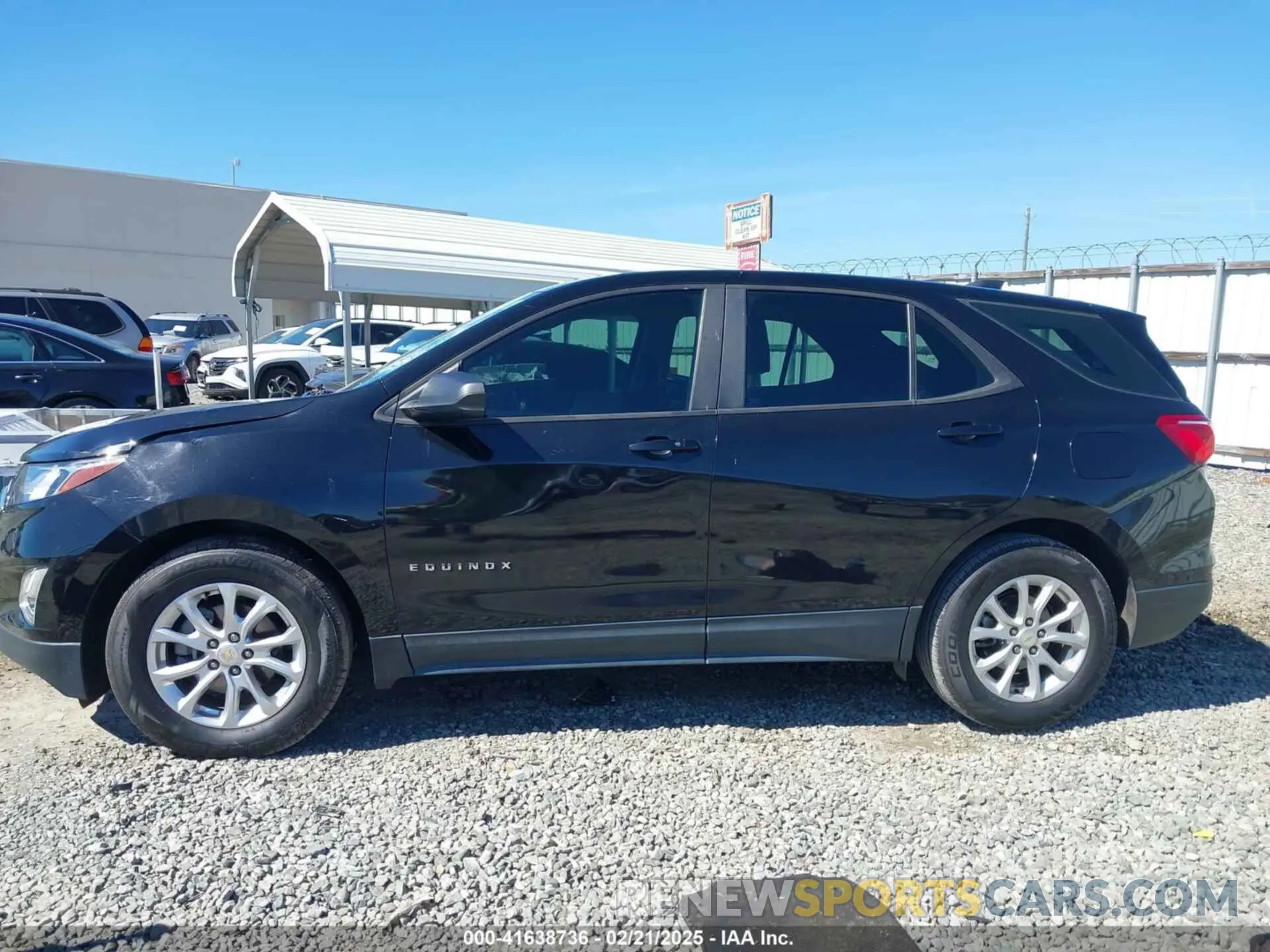 14 Photograph of a damaged car 2GNAXHEVXL6141129 CHEVROLET EQUINOX 2020