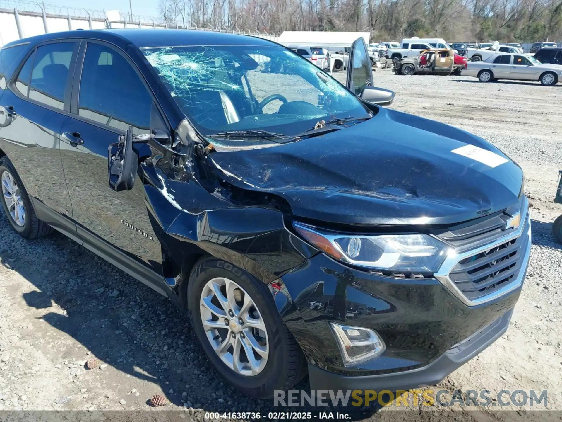 6 Photograph of a damaged car 2GNAXHEVXL6141129 CHEVROLET EQUINOX 2020