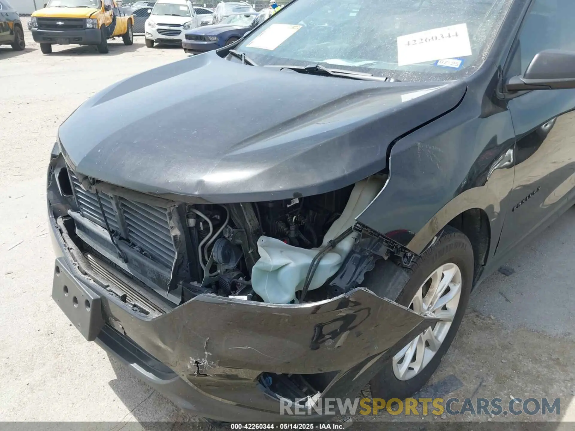 6 Photograph of a damaged car 2GNAXHEVXL6148467 CHEVROLET EQUINOX 2020
