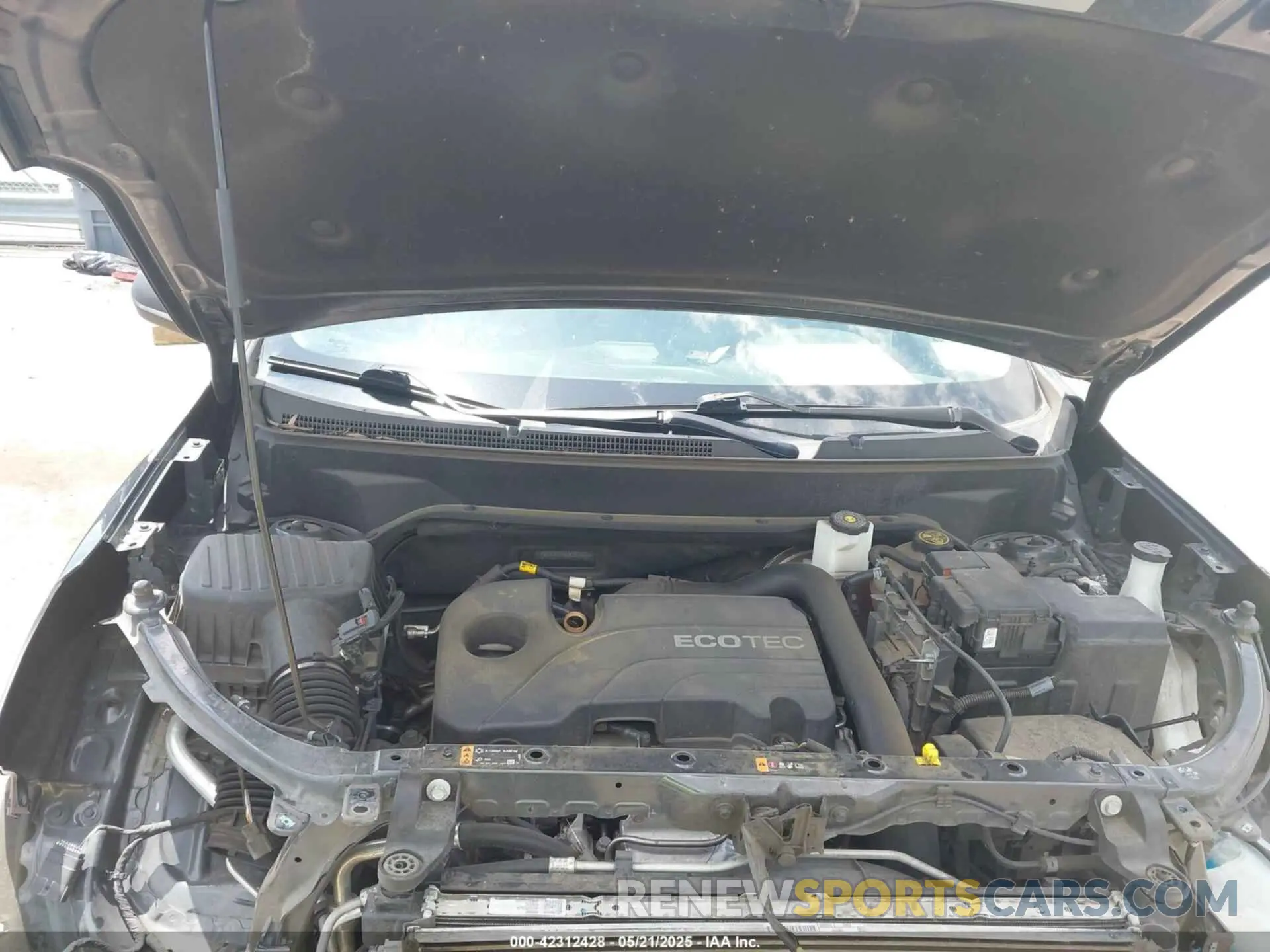 10 Photograph of a damaged car 2GNAXHEVXL6265465 CHEVROLET EQUINOX 2020