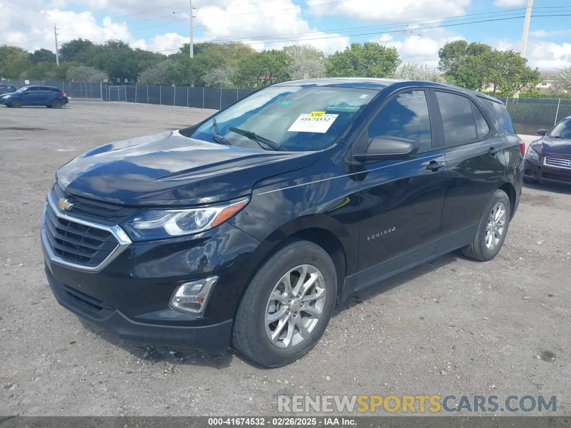 2 Photograph of a damaged car 2GNAXHEVXL6281228 CHEVROLET EQUINOX 2020