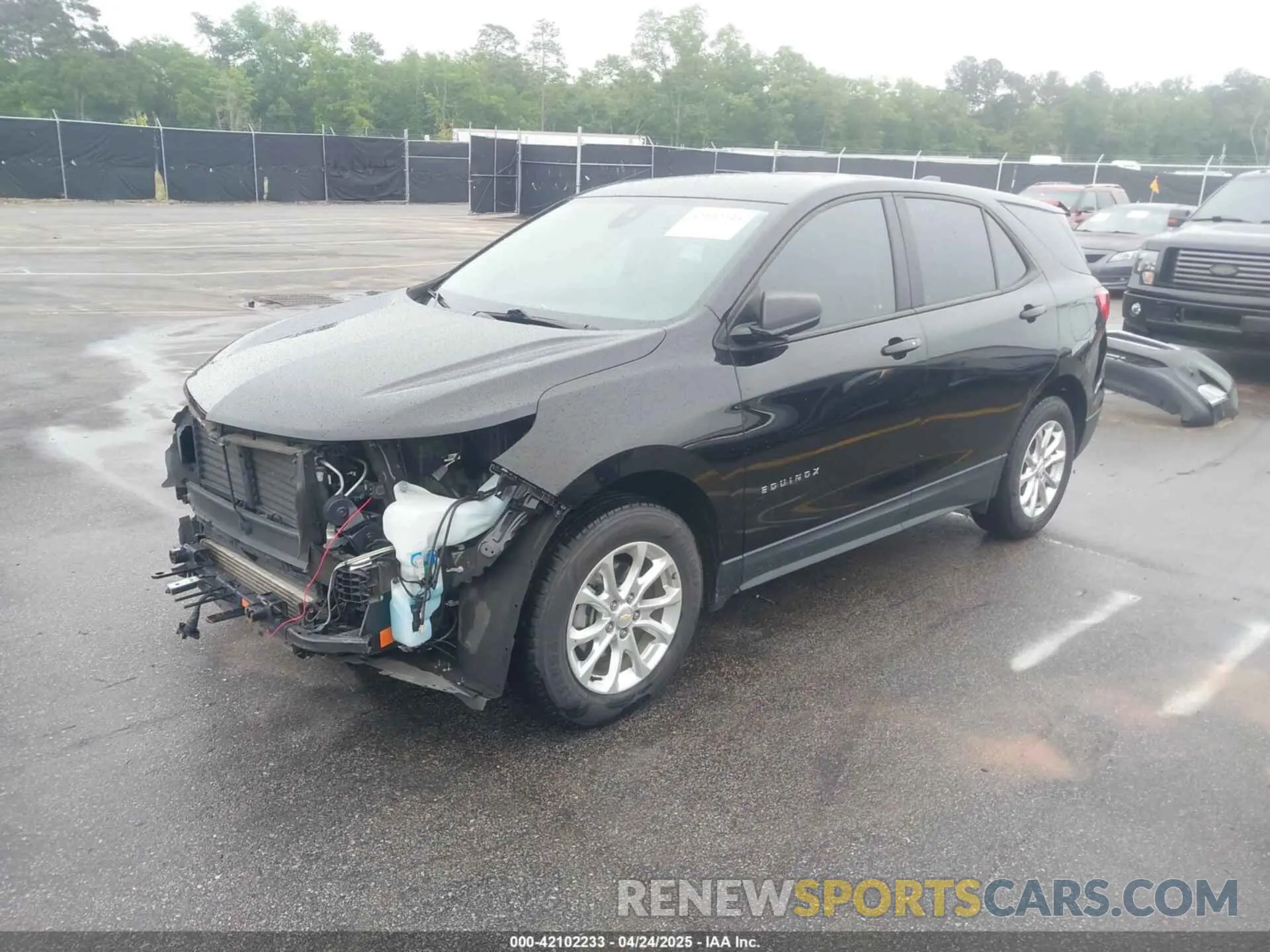 2 Photograph of a damaged car 2GNAXHEVXL6282184 CHEVROLET EQUINOX 2020