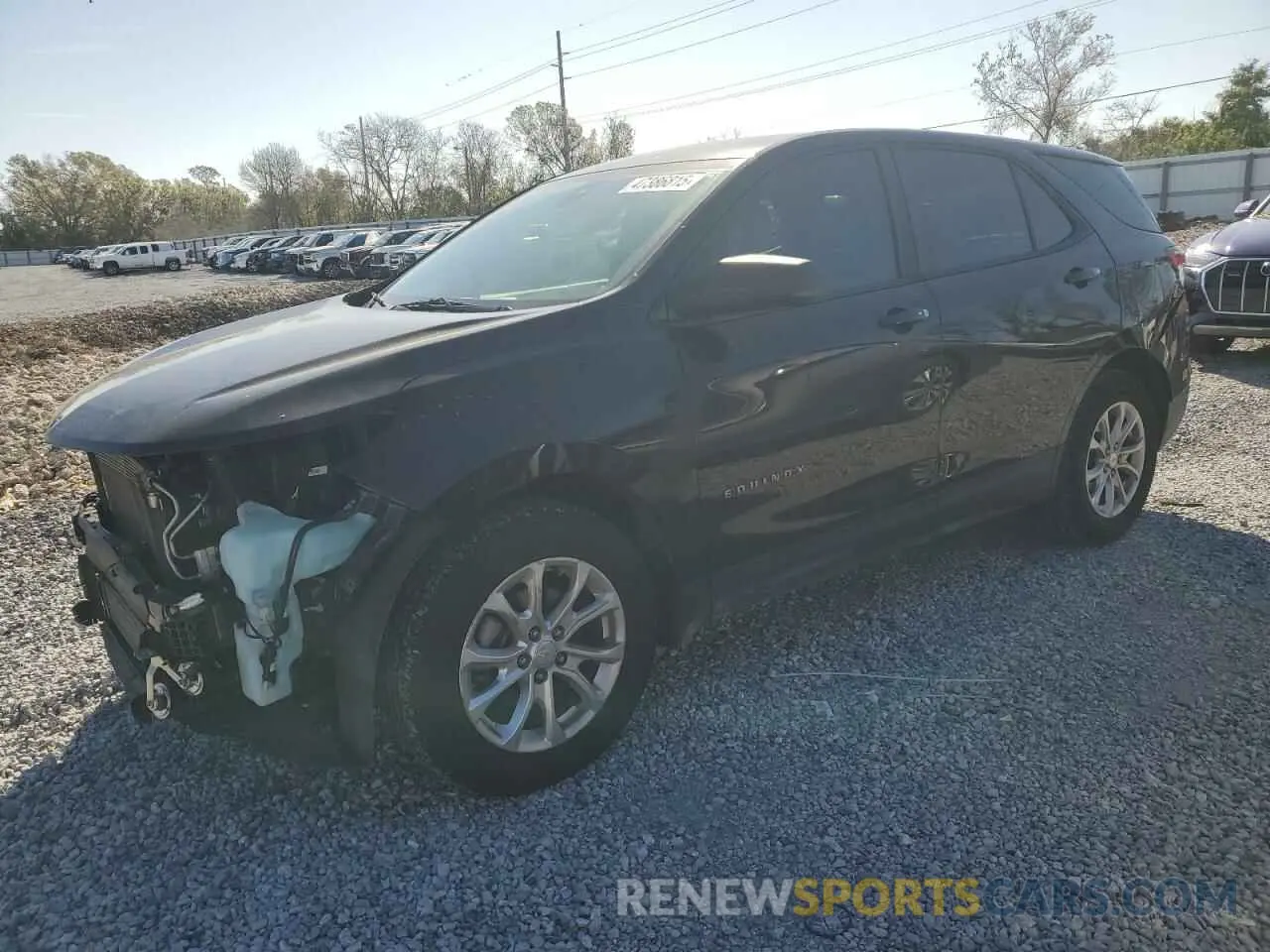 1 Photograph of a damaged car 2GNAXHEVXL6282394 CHEVROLET EQUINOX 2020