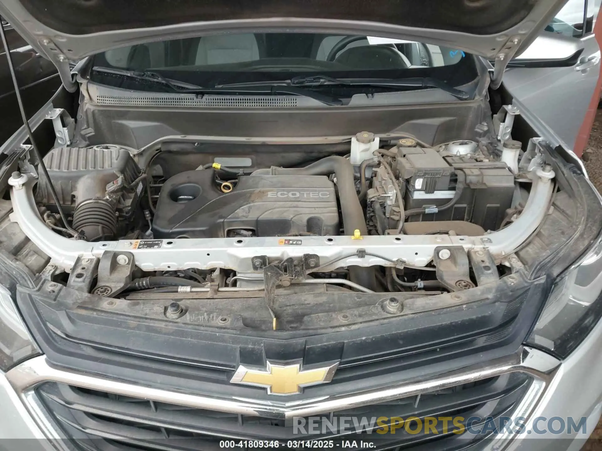 10 Photograph of a damaged car 2GNAXJEV0L6176382 CHEVROLET EQUINOX 2020