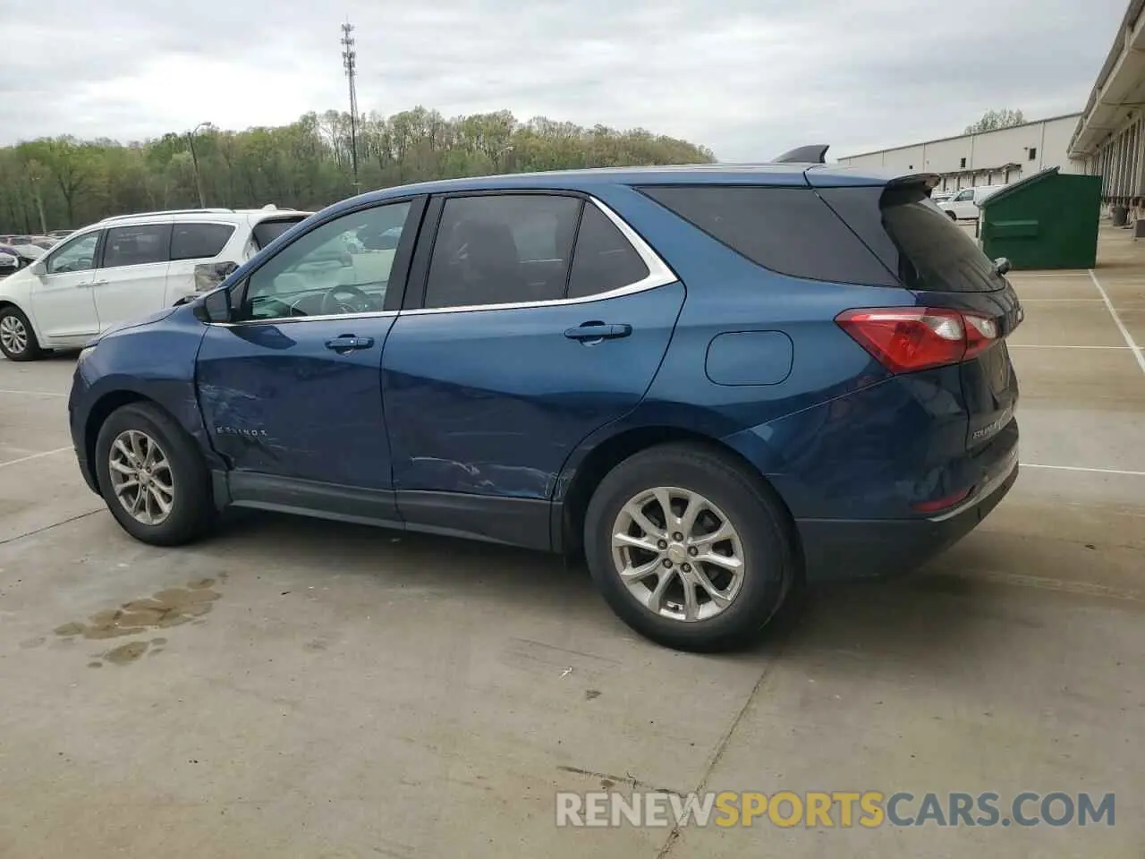 2 Photograph of a damaged car 2GNAXJEV0L6246947 CHEVROLET EQUINOX 2020