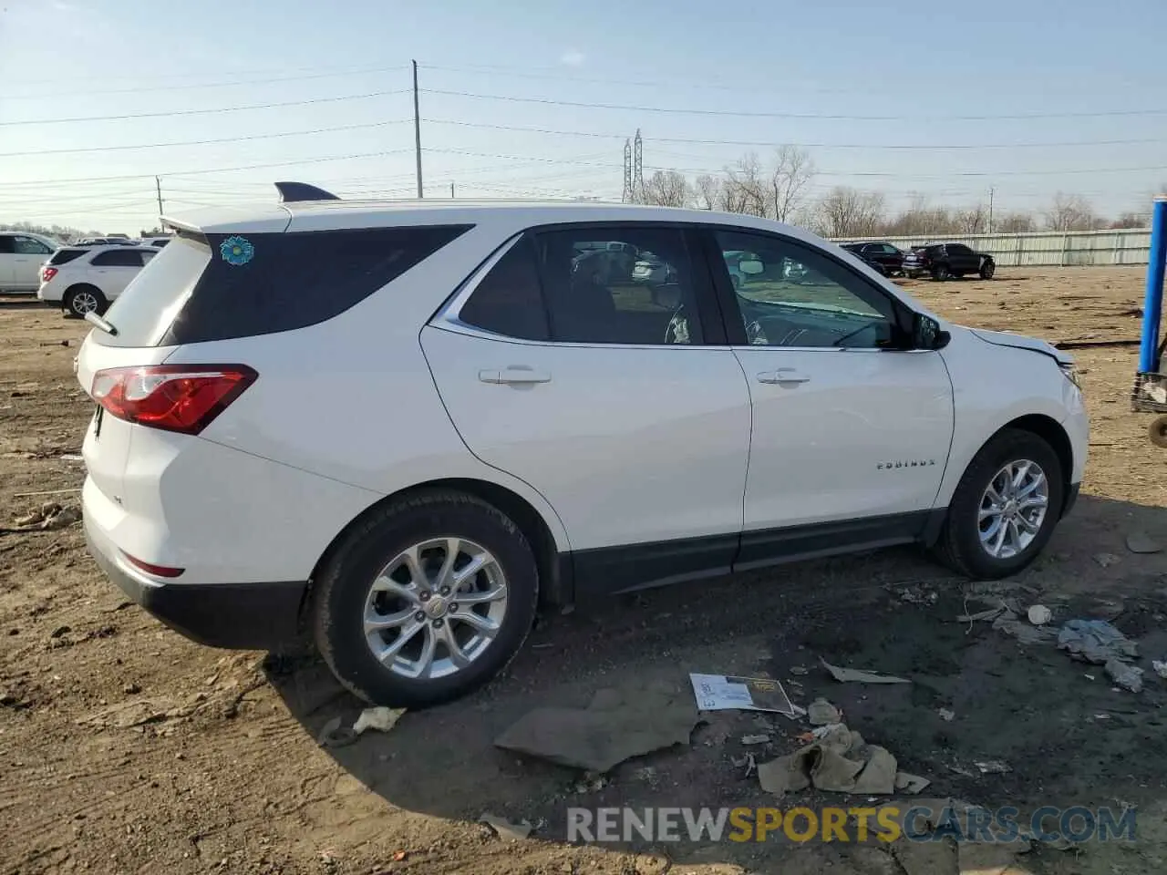 3 Photograph of a damaged car 2GNAXJEV1L6123710 CHEVROLET EQUINOX 2020