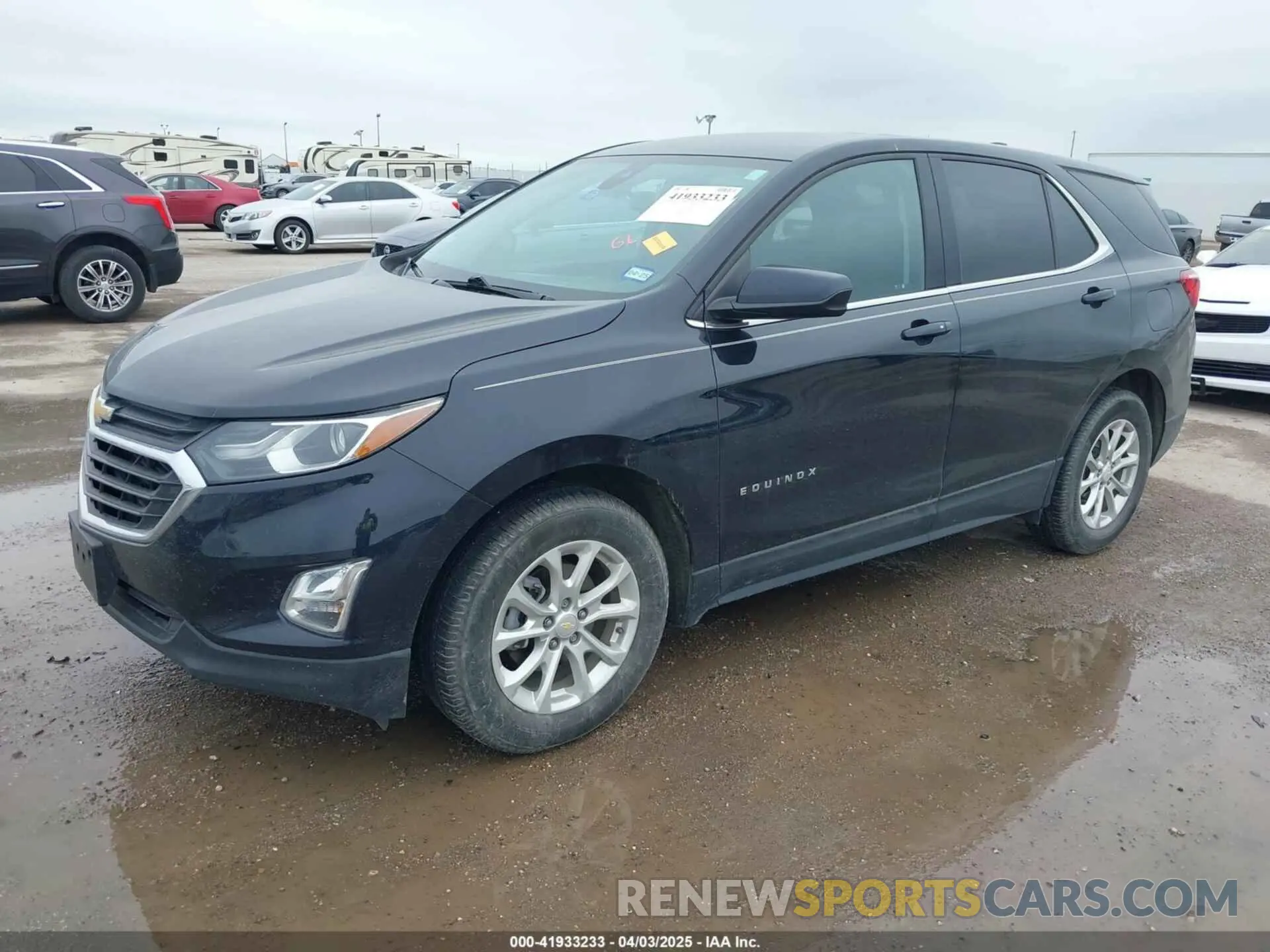2 Photograph of a damaged car 2GNAXJEV2L6136692 CHEVROLET EQUINOX 2020