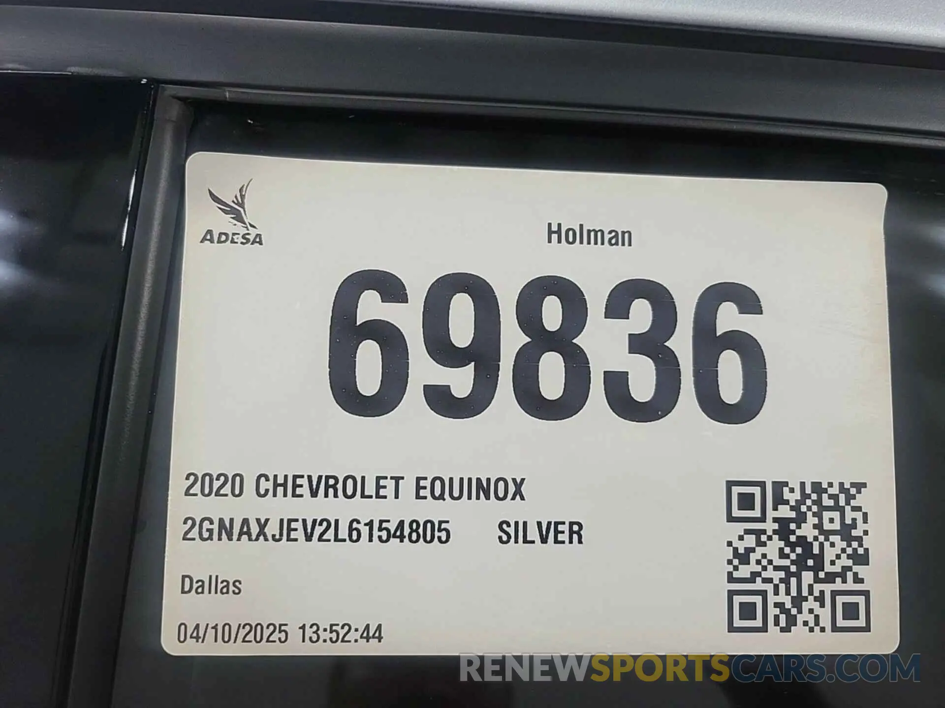 9 Photograph of a damaged car 2GNAXJEV2L6154805 CHEVROLET EQUINOX 2020